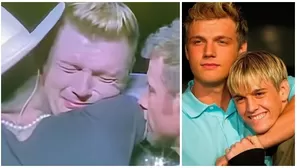 Nick Carter rompió en llanto con los Backstreet Boys por la muerte de su hermano Aaron