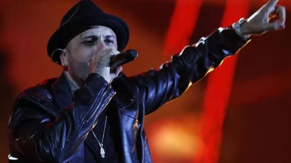 Nicky Jam en el Festival de Viña del Mar. Foto: EFE