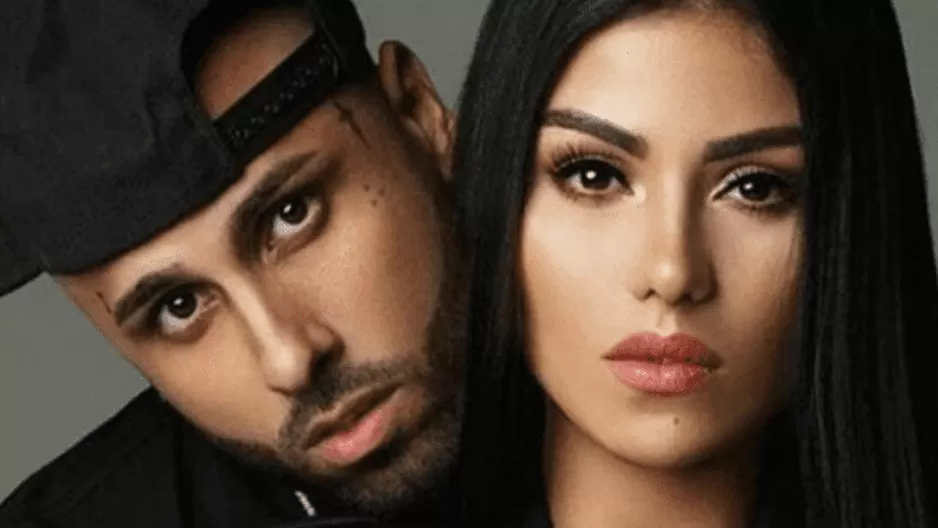 Nicky Jam y Angélika Cruz Nicky Jam y Angélika Cruz