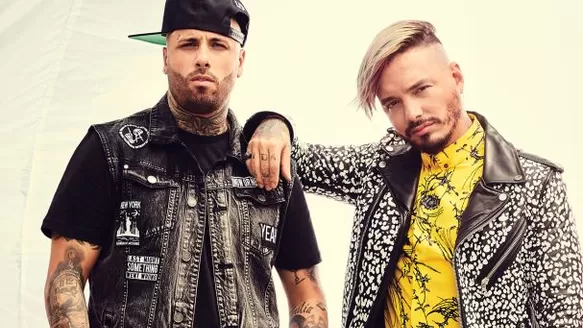 Nicky Jam y J Balvin. Foto: Billboard