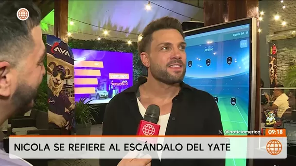 Nicola Porcella llamó "burros" a Mario Irivarren y Said Palao / Captura Nicola Porcella llamó "burros" a Mario Irivarren y Said Palao / Captura