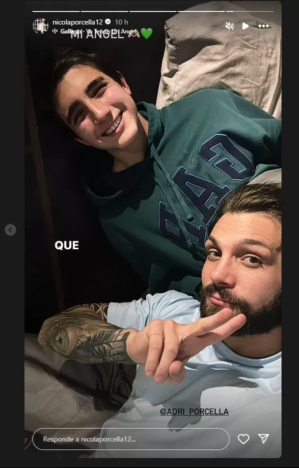 Superada la polémica, el exintegrante de 'Esto es guerra' se olvida de los días turbulentos acompañado de su hijo Adriano. Foto: Instagram