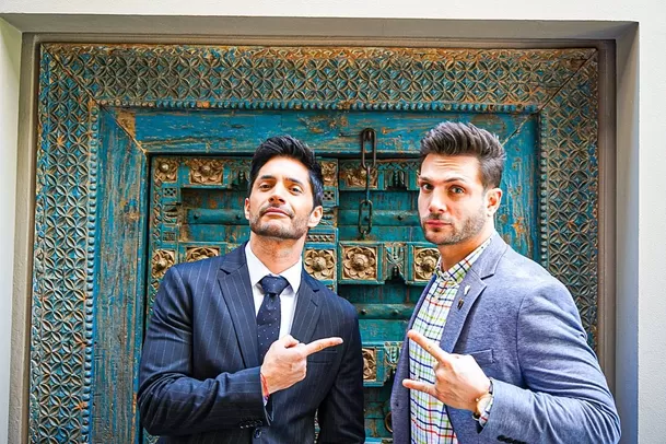 Nicola Porcella y Daniel Elbittar, compañero de reparto en 'El Amor no Tiene Receta'. Fuente: Instagram Nicola Porcella y Daniel Elbittar, compañero de reparto en 'El Amor no Tiene Receta'. Fuente: Instagram