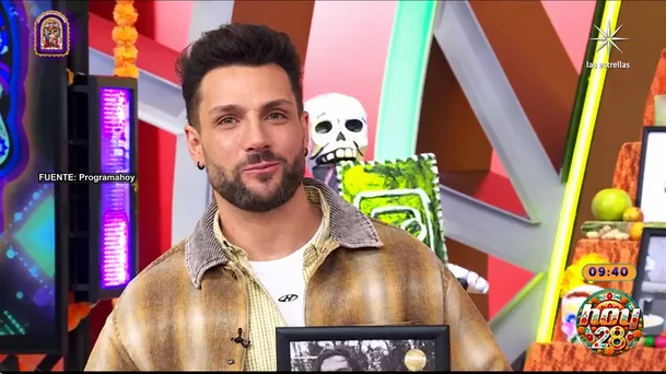 Nicola Porcella recordó su primo Gonzalo y protagonizó emotivo momento en Telemundo / Captura Nicola Porcella recordó su primo Gonzalo y protagonizó emotivo momento en Telemundo / Captura