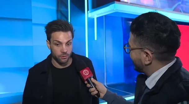 Nicola Porcella visitó las instalaciones de América Televisión. Foto: América TV