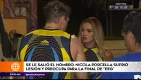 Nicola Porcella y Angie Arizaga (Foto: Captura América TV)