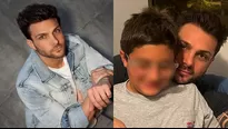 Nicola Porcella dejó su micro prendido y se escuchó cómo regañó a su hijo / TikTok