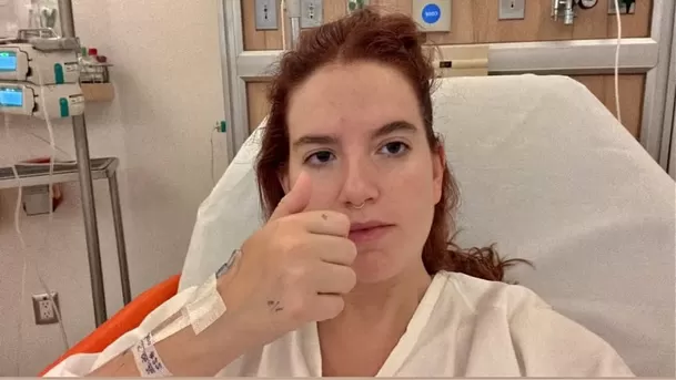 Nicole Zignago, hija de Gian Marco, fue operada de emergencia en México / IG: @nic_