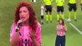 Nicole Zignago interpretó el himno de Estados Unidos en Miami/ Video y Foto: América TV