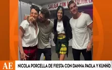 Nicola Porcella se va de fiesta con Danna Paola y Kunno - Noticias de nicolas