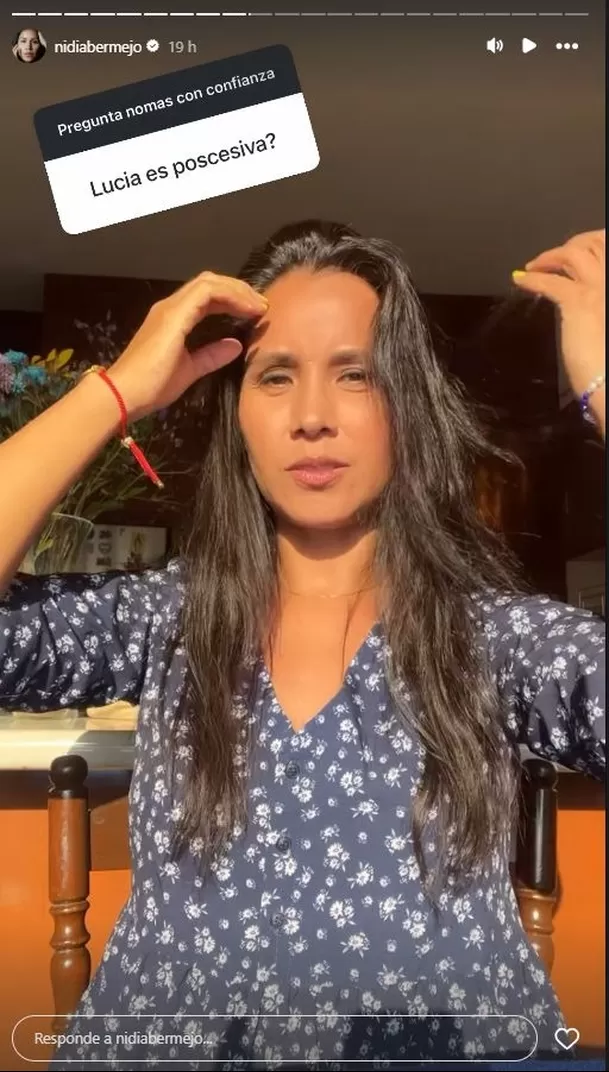 a Bermejo y Lucia Covarrubias mantienen una sólida unión que la artista no duda en proteger. Foto: Instagram