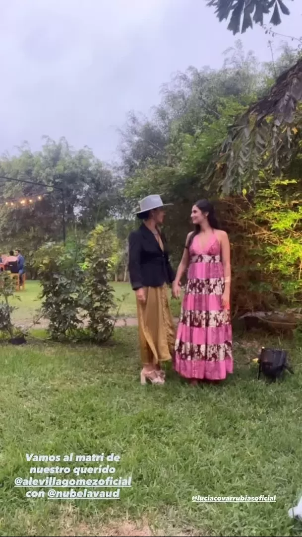 Nidia Bermejo y Lucía acompañaron a Alejandro Villagómez en uno de los días más importantes de su vida. Video: IG @nidiabermejo Nidia Bermejo y Lucía acompañaron a Alejandro Villagómez en uno de los días más importantes de su vida. Video: IG @nidiabermejo