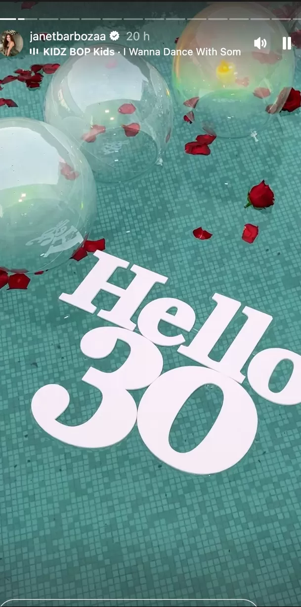 Antonella Huarac cumplió 30 años y las imágenes del festejo familiar ya están dando que hablar en redes sociales. Foto: Instagram