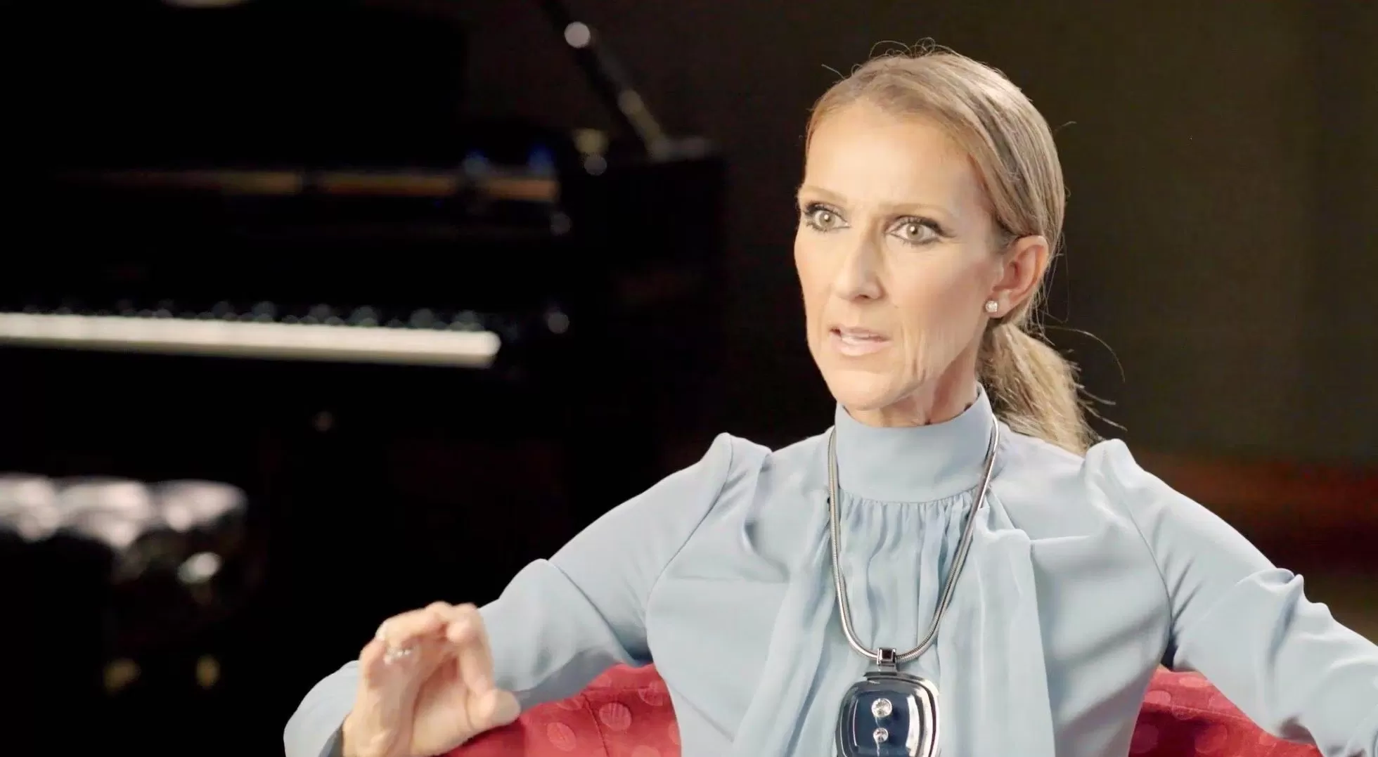 Celine Dion canceló todos sus conciertos hasta abril de 2024. Fuente: Netflix