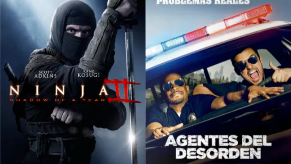 ‘Ninja 2’ y ‘Agentes del Desorden’ entre los estrenos