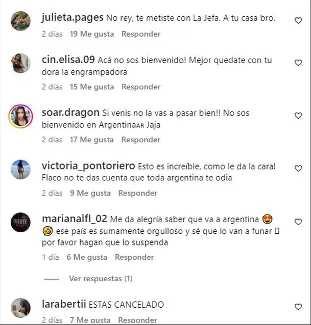 Cazzu recibió el apoyo de sus compatriotas que amenazaron a Christian Nodal si se atreve a pisar suelo argentino/Foto: Instagram