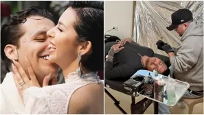 Nodal se hizo un tatuaje en el rostro ¿en honor a Ángela Aguilar? / Instagram