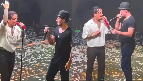 Christian Nodal y José Madero cantando juntos en Monterrey / Instagram Christian Nodal y José Madero cantando juntos en Monterrey / Instagram