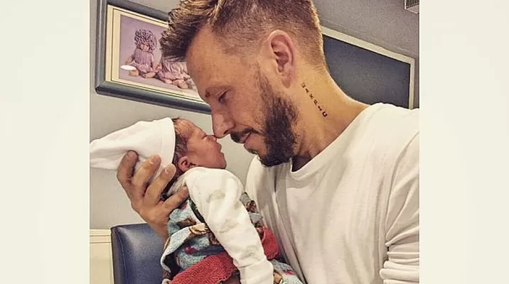 Noel Schajris anunció el nacimiento de su segundo hijo. Foto: Facebook