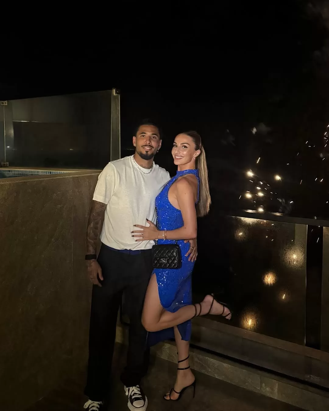 Sergio Peña y Adriana Pozueco pasaron juntos Año Nuevo en Punta Hermosa. Fuente: Instagram Sergio Peña y Adriana Pozueco pasaron juntos Año Nuevo en Punta Hermosa. Fuente: Instagram