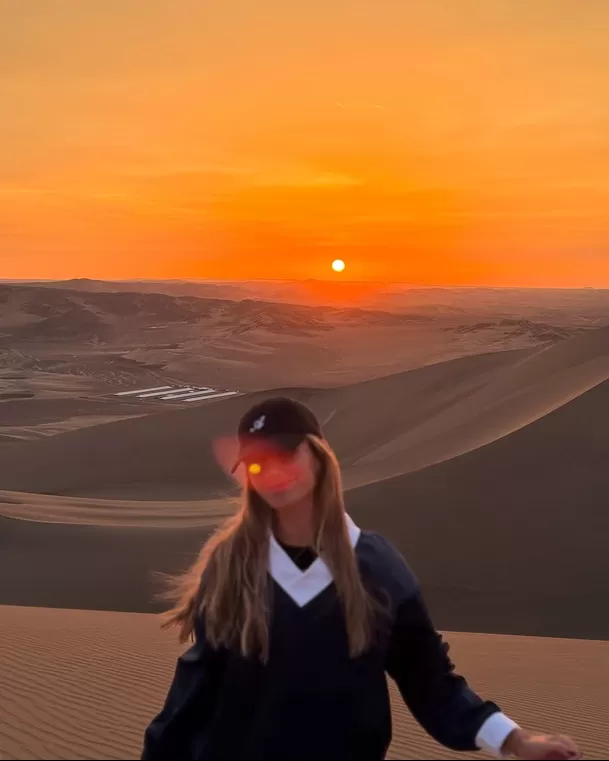 Adriana Pozueco pasó unas inolvidables vacaciones en Perú junto a la familia de Sergio Peña. Fuente: Instagram