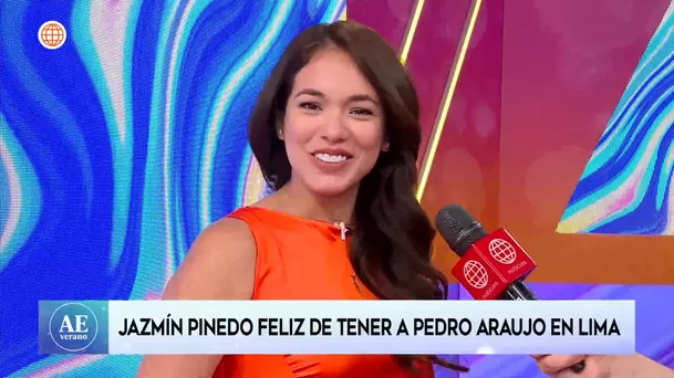 Jazmín Pinedo habló sobre la posibilidad de que Pedro Araujo radique en Lima / América Espectáculos