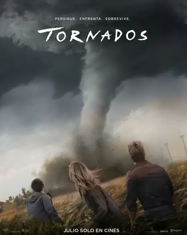 La cinta 'Tornados' se estrenará en julio en Latinoamérica / Foto: Warner Bros. Pictures