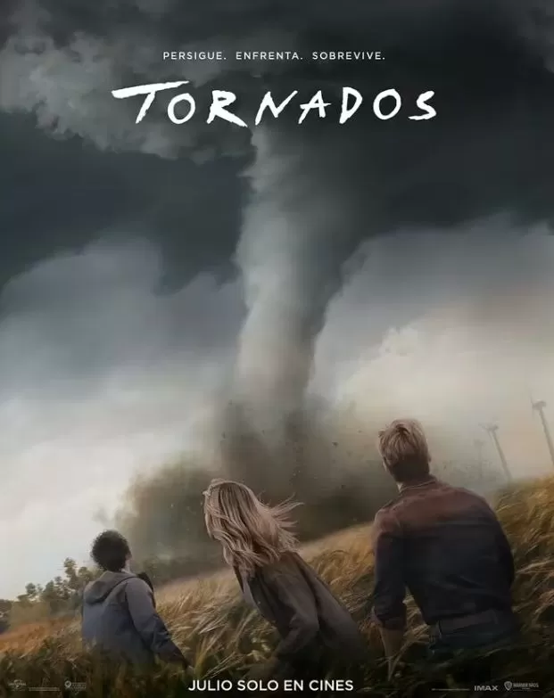 La cinta 'Tornados' se estrenará en julio en Latinoamérica / Foto: Warner Bros. Pictures