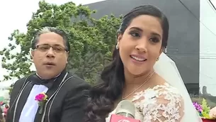 Melissa Paredes se mostró emocionada por el estreno (Foto: Captura América TV)