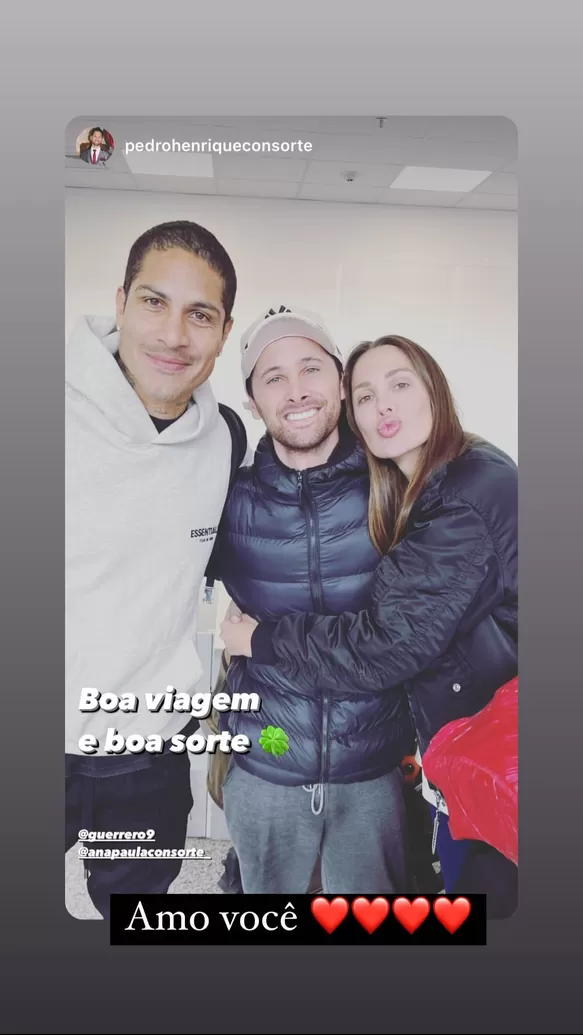 Paolo Guerrero y a familia de Ana Paula Consorte / Instagram