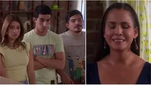 Olinda lloró y reclamó a los Gonzales por querer botar a Don Gilberto / AméricaTV