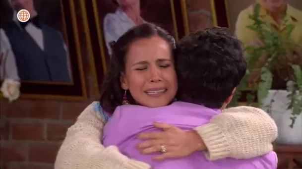 Olinda rompió en llanto al saber que Jimmy será padre con Yesenia / AméricaTV