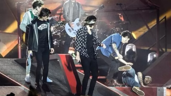 One Direction: Liam Payne sufrió una aparatosa caída durante concierto One Direction: Liam Payne sufrió una aparatosa caída durante concierto