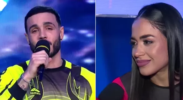 Onelia Molina y Mario Irivarren viajaron juntos a Chile. Foto: América TV Onelia Molina y Mario Irivarren viajaron juntos a Chile. Foto: América TV