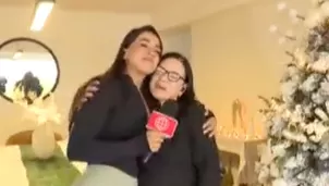 La arequipeña derritió a los televidentes con la buena relación que tiene con Doña Marcela. Video: América TV