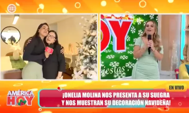 La arequipeña derritió a los televidentes con la buena relación que tiene con Doña Marcela. La arequipeña derritió a los televidentes con la buena relación que tiene con Doña Marcela.