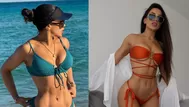 Onelia Molina en bikini reta el frío extremo desde la nieve