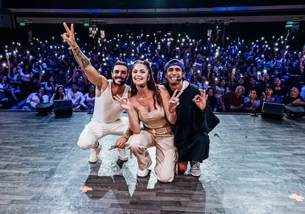 Onelia Molina resaltó el trabajo de Laura Spoya, Mario Irivarren y Gerardo Pe en la conducción de 'Good Time'. fuente: Instagram