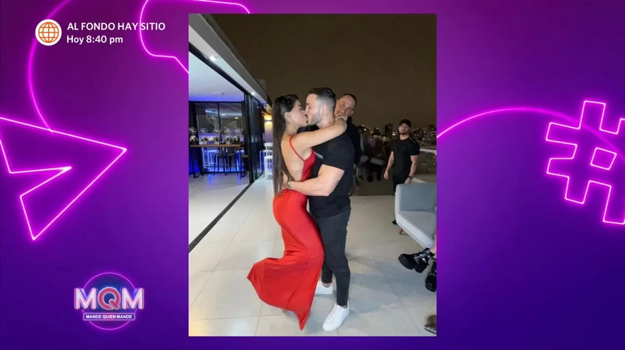 Beso de Mario Irivarren y Onelia Molina / Mande Quien Mande 