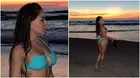 Onelia Molina derrochó sensualidad con candentes fotos en la playa