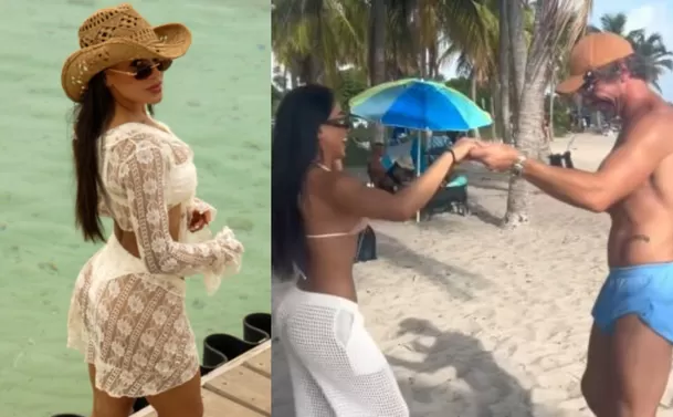 El clip que mostraba a la integrante de Esto es Guerra bailando junto al histórico exfutbolista uruguayo ya no aparece en sus redes sociales, desatando nuevas especulaciones entre sus seguidores Video: TikTok @americatelevision El clip que mostraba a la integrante de Esto es Guerra bailando junto al histórico exfutbolista uruguayo ya no aparece en sus redes sociales, desatando nuevas especulaciones entre sus seguidores Video: TikTok @americatelevision