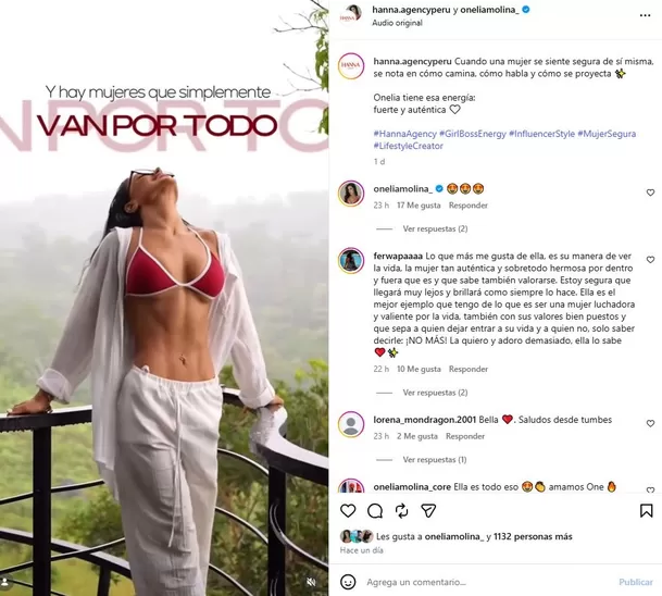El nuevo movimiento de Onelia Molina en redes generó comentarios por la inesperada conexión que mantiene con Mario Irivarren