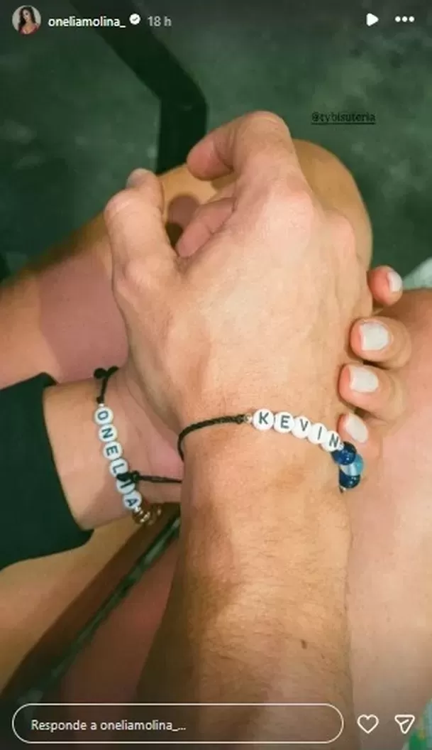 Pulseras de Onelia Molina y Kevin Díaz / IG: oneliamolina_ Pulseras de Onelia Molina y Kevin Díaz / IG: oneliamolina_