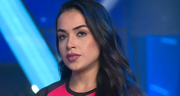 Rostro de Onelia Molina evidenció incomodidad, pese a que en un inicio lo descartó, terminó admitiendo que el regreso de Vania y Alejandra le parece injusto. Foto: América TV