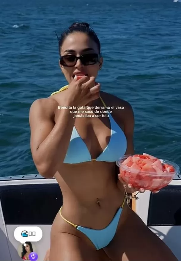 Onelia Molina dejó entrever que actualmente atraviesa un proceso de sanación emocional. Video: Instagram Onelia Molina dejó entrever que actualmente atraviesa un proceso de sanación emocional. Video: Instagram