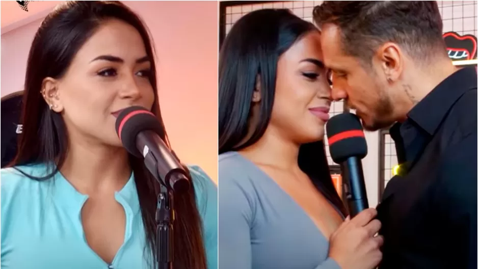 Onelia Molina y Nikko Ponce llamaron la atención con tremendo coqueteo. Foto: Doble Sentido Podcast