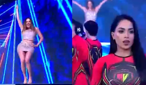 Alejandra Baigorria retornó a 'Esto es guerra' causando gran sorpresa. Foto: América TV Alejandra Baigorria retornó a 'Esto es guerra' causando gran sorpresa. Foto: América TV