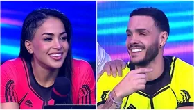 Onelia Molina llamó “mi amor” a Mario Irivarren y así reaccionó el guerrero. Fuente: AméricaTV