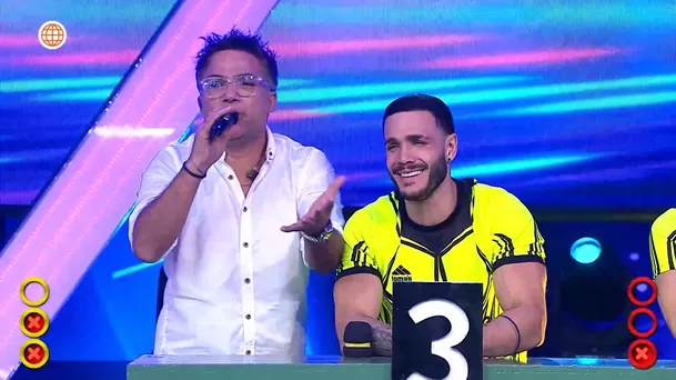 Onelia Molina llamó “mi amor” a Mario Irivarren y así reaccionó el guerrero. Fuente: AméricaTV