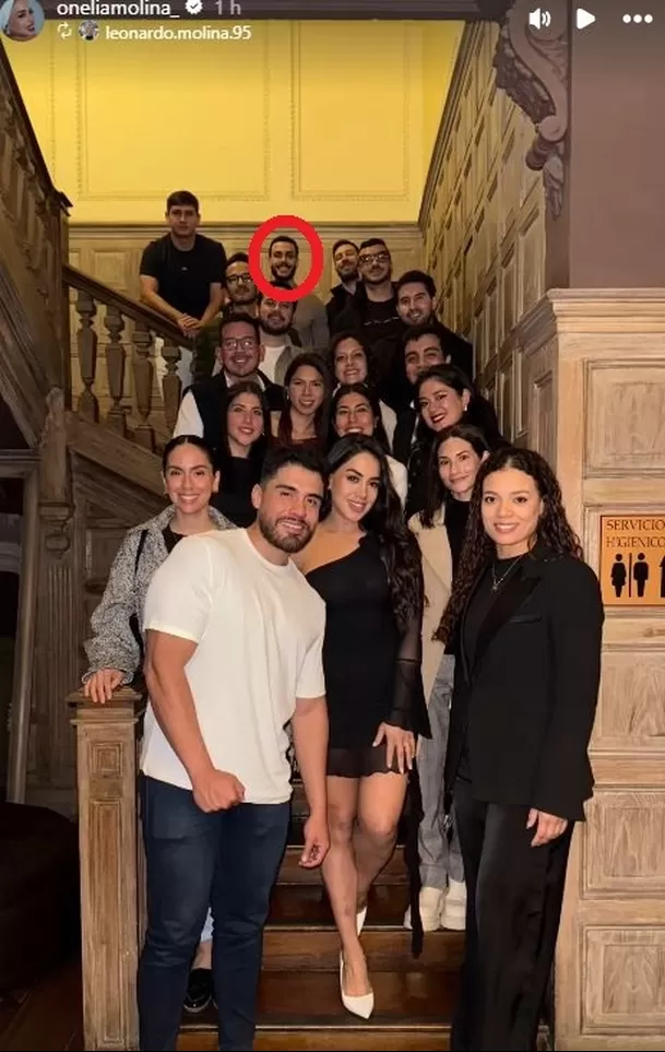 Mario Irivarren asistió al cumpleaños del hermano de Onelia Molina / Instagram